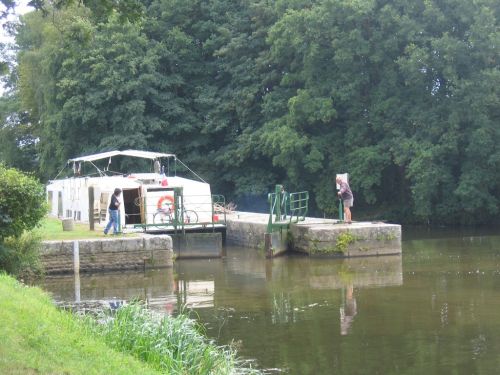 they turn and turn the levers....