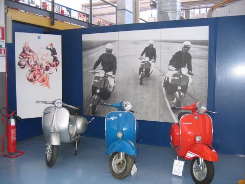 Vespa museum 036 Vespa Rally models - highly desirable
